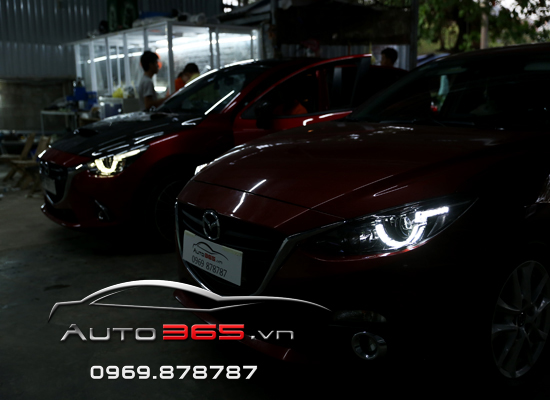 Mazda 2 Sendan và Mazda 3 Nâng Cấp Đèn Nguyên Bộ